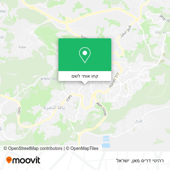 מפת רהיטי דריס מאן