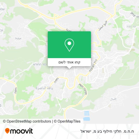 מפת ח.ח.מ. חלקי חילוף בע מ