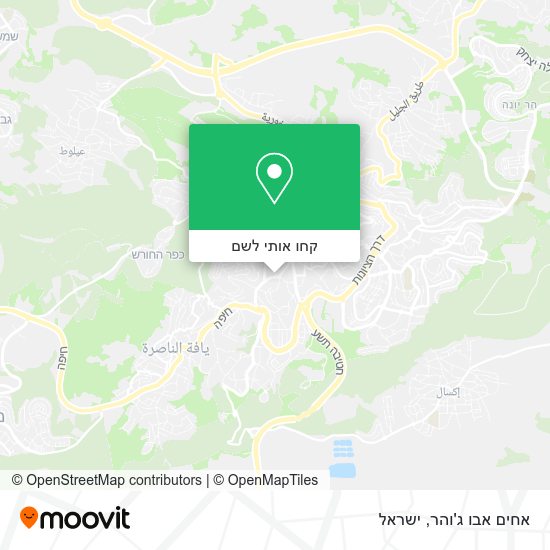 מפת אחים אבו ג'והר