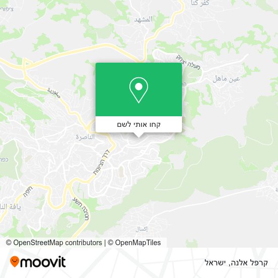 מפת קרפל אלנה