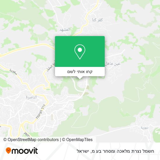 מפת חשמל נצרת מלאכה ומסחר בע מ
