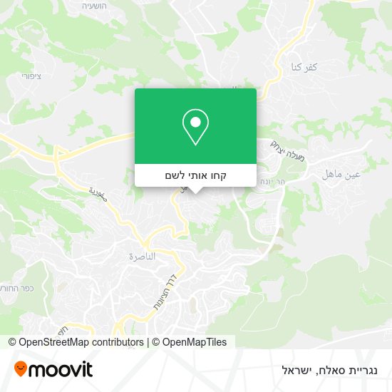 מפת נגריית סאלח