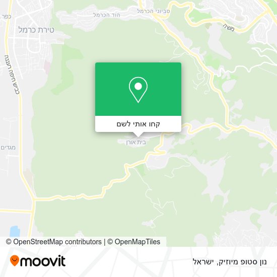 מפת נון סטופ מיוזיק