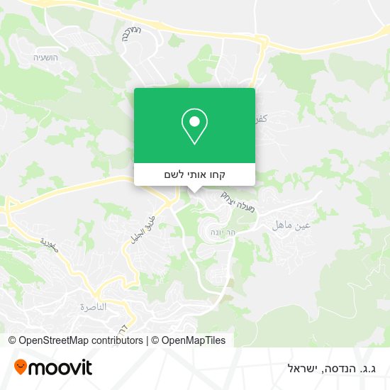 מפת ג.ג. הנדסה