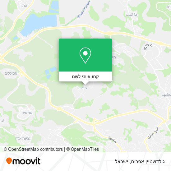 מפת גולדשטיין אפרים