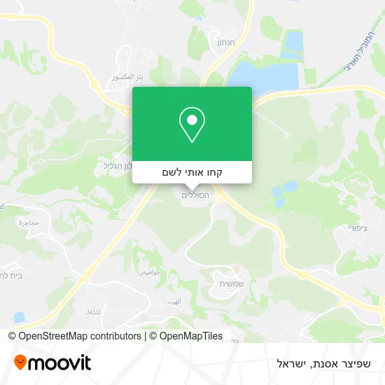 מפת שפיצר אסנת