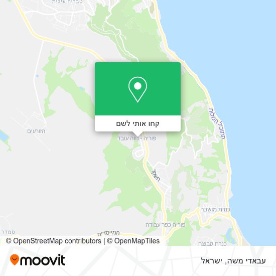 מפת עבאדי משה