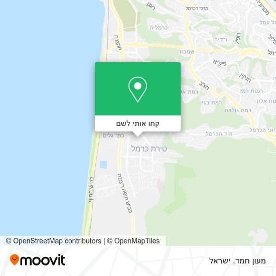 מפת מעון חמד