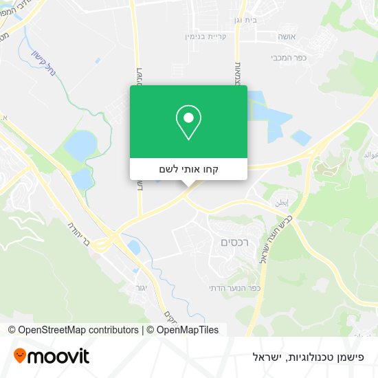 מפת פישמן טכנולוגיות