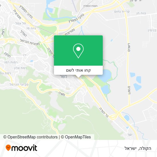 מפת הקולה