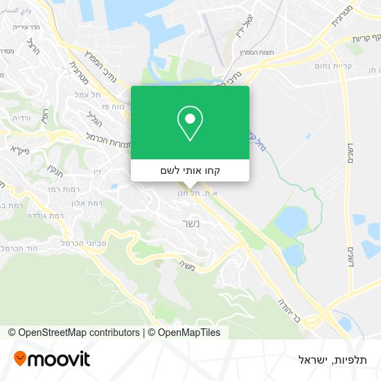 מפת תלפיות