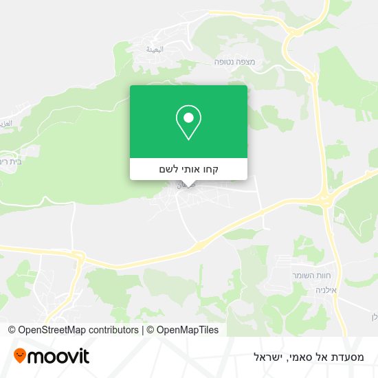 מפת מסעדת אל סאמי