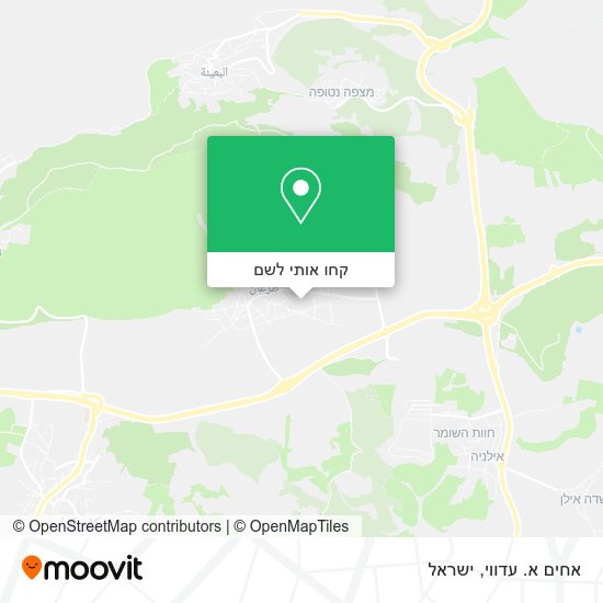 מפת אחים א. עדווי