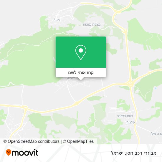 מפת אביזרי רכב חסן