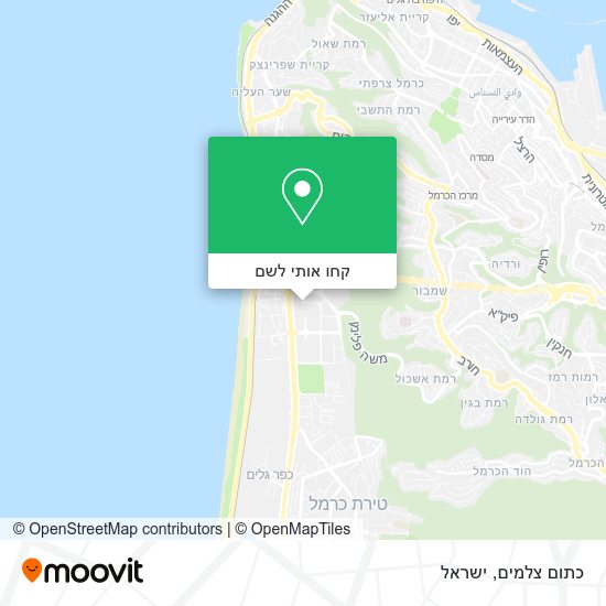 מפת כתום צלמים