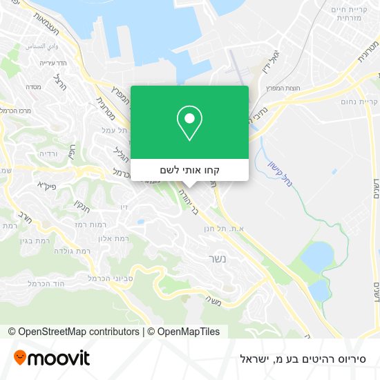 מפת סיריוס רהיטים בע מ