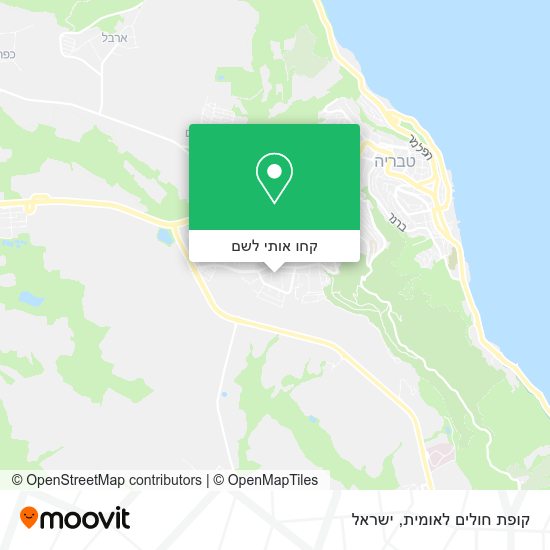 מפת קופת חולים לאומית