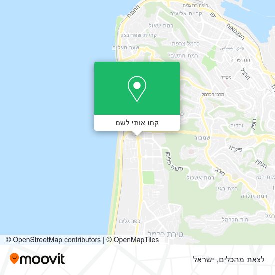מפת לצאת מהכלים
