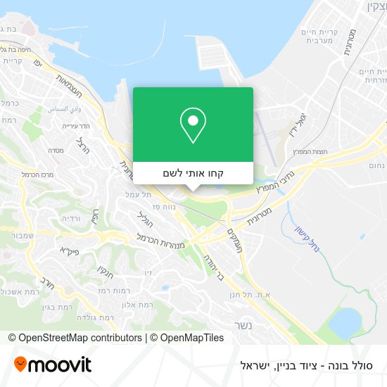 מפת סולל בונה - ציוד בניין