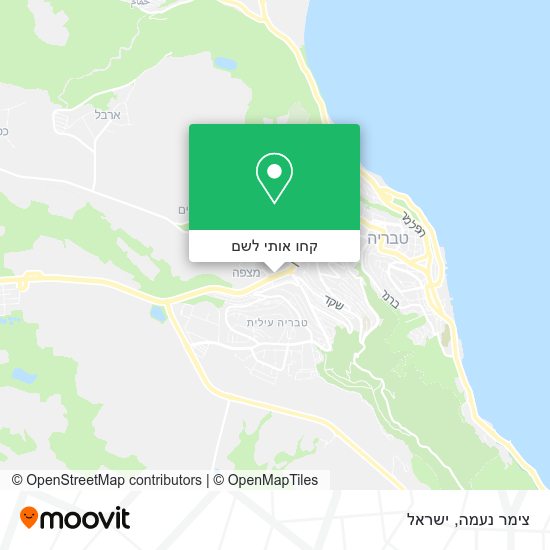 מפת צימר נעמה