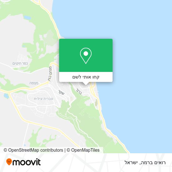 מפת רואים ברמה