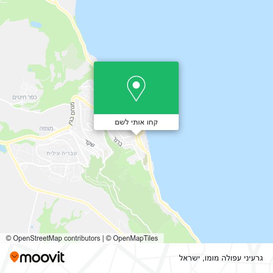 מפת גרעיני עפולה מומו
