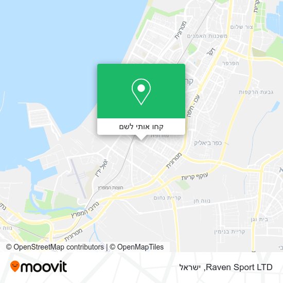 מפת Raven Sport LTD