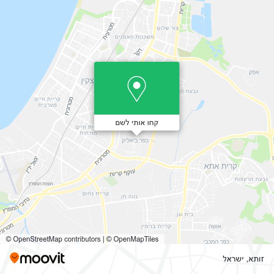 מפת זותא