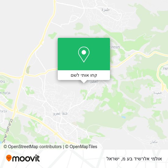 מפת אולמי אלרשיד בע מ