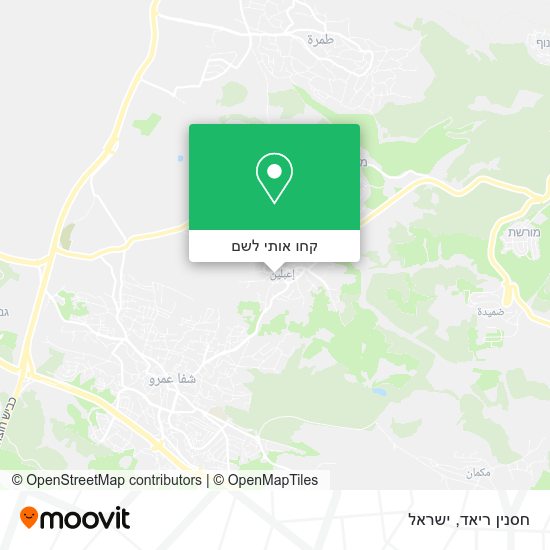 מפת חסנין ריאד