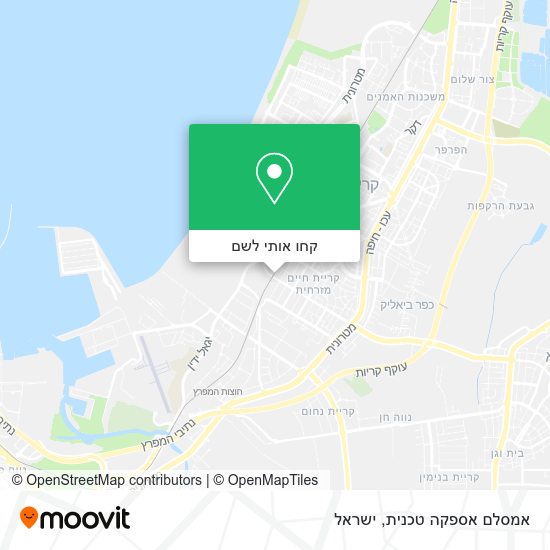 מפת אמסלם אספקה טכנית