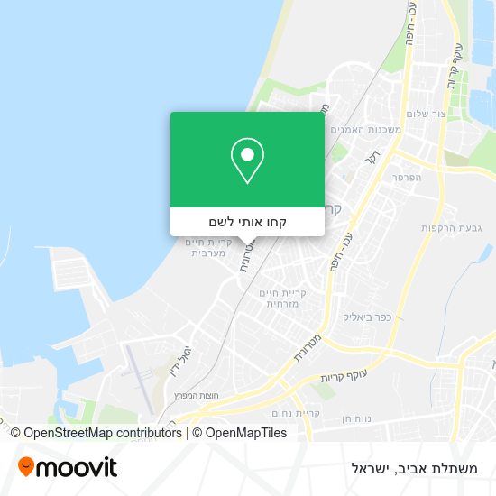 מפת משתלת אביב
