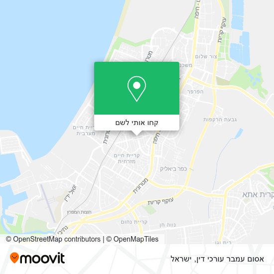 מפת אסום עמבר עורכי דין