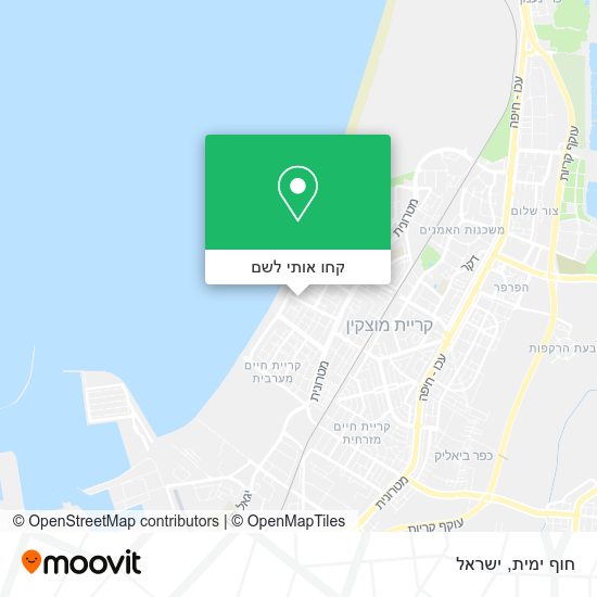 מפת חוף ימית