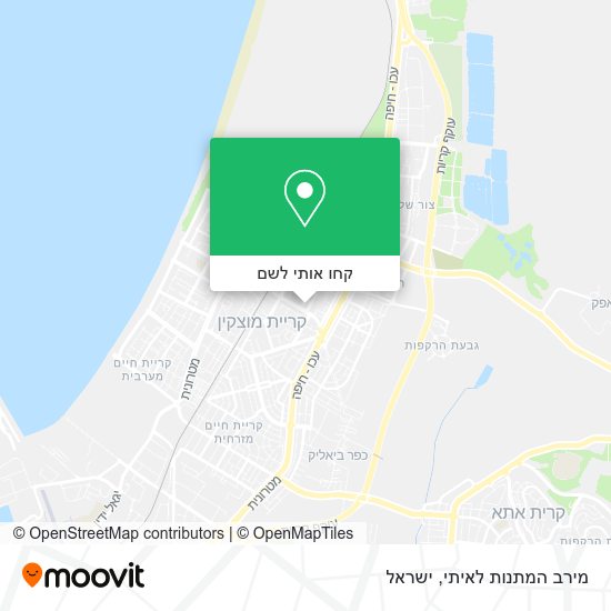 מפת מירב המתנות לאיתי