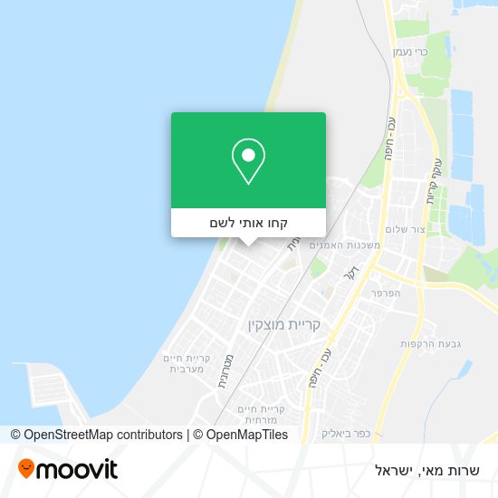 מפת שרות מאי