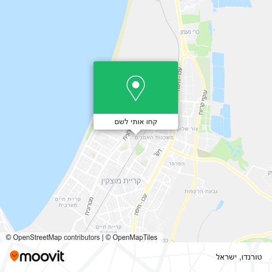מפת טורנדו