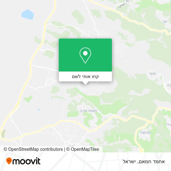 מפת אחמד חמאם