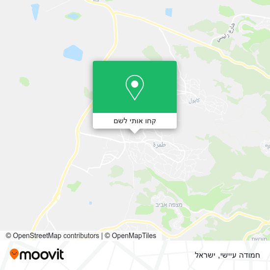 מפת חמודה עיישי