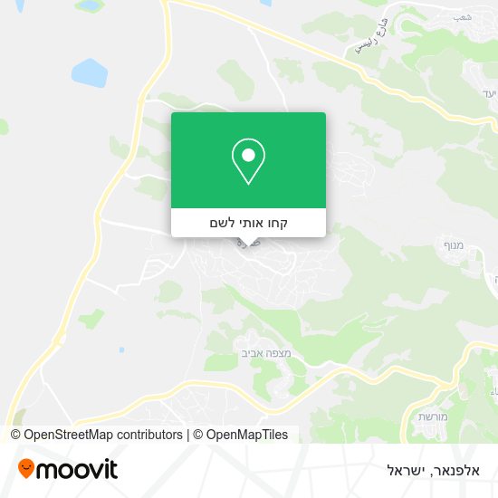 מפת אלפנאר