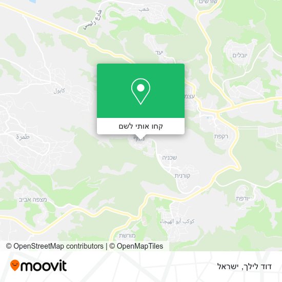 מפת דוד לילך