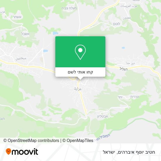 מפת חטיב יוסף איברהים