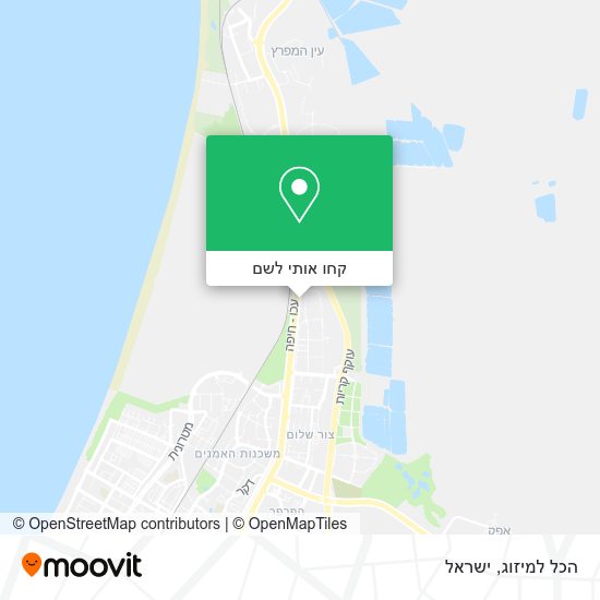 מפת הכל למיזוג
