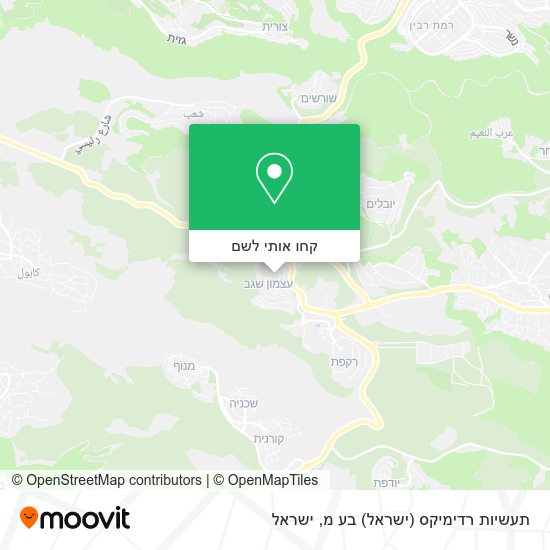 מפת תעשיות רדימיקס (ישראל) בע מ