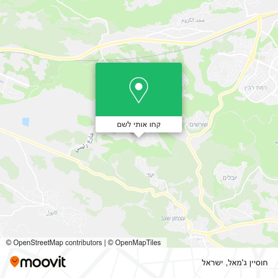 מפת חוסיין ג'מאל