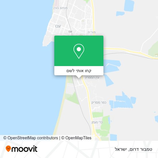 מפת טמבור דרום