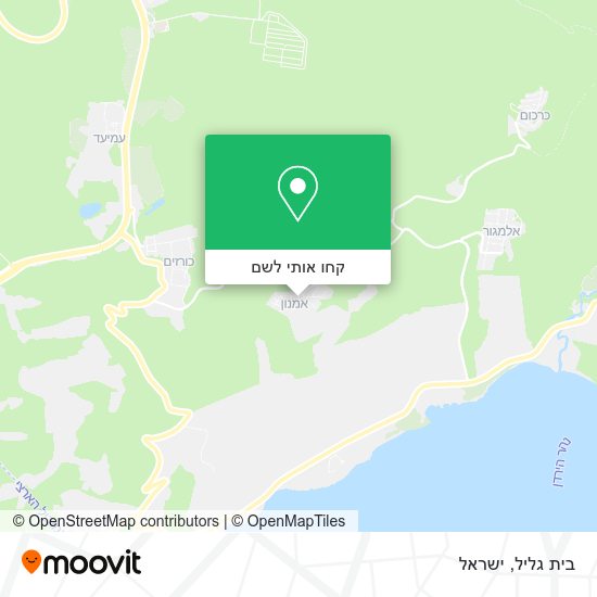 מפת בית גליל