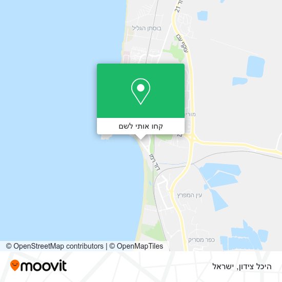 מפת היכל צידון