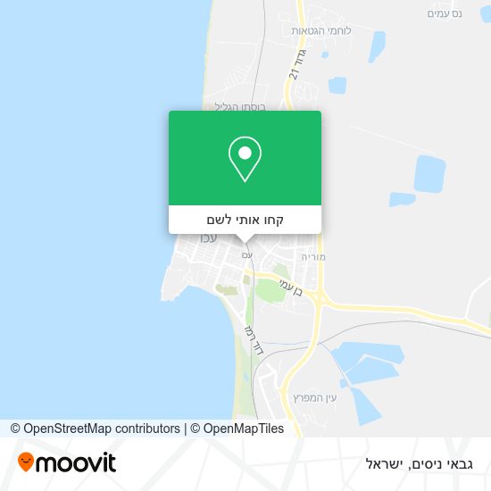 מפת גבאי ניסים