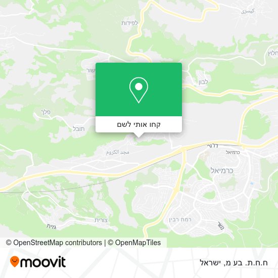 מפת ח.ח.ת. בע מ